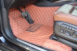 Lexus RX (2009+)  3D кожа Коричневый, цвет Коричневый